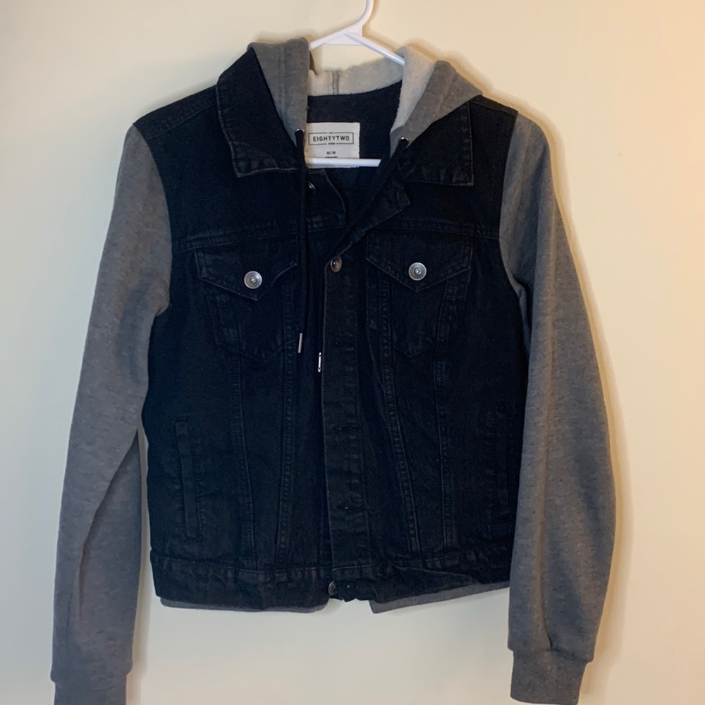 jean jacket sweater